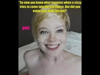 video by miss alice's school | sissy captions