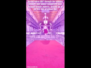 video by miss alice's school | sissy captions